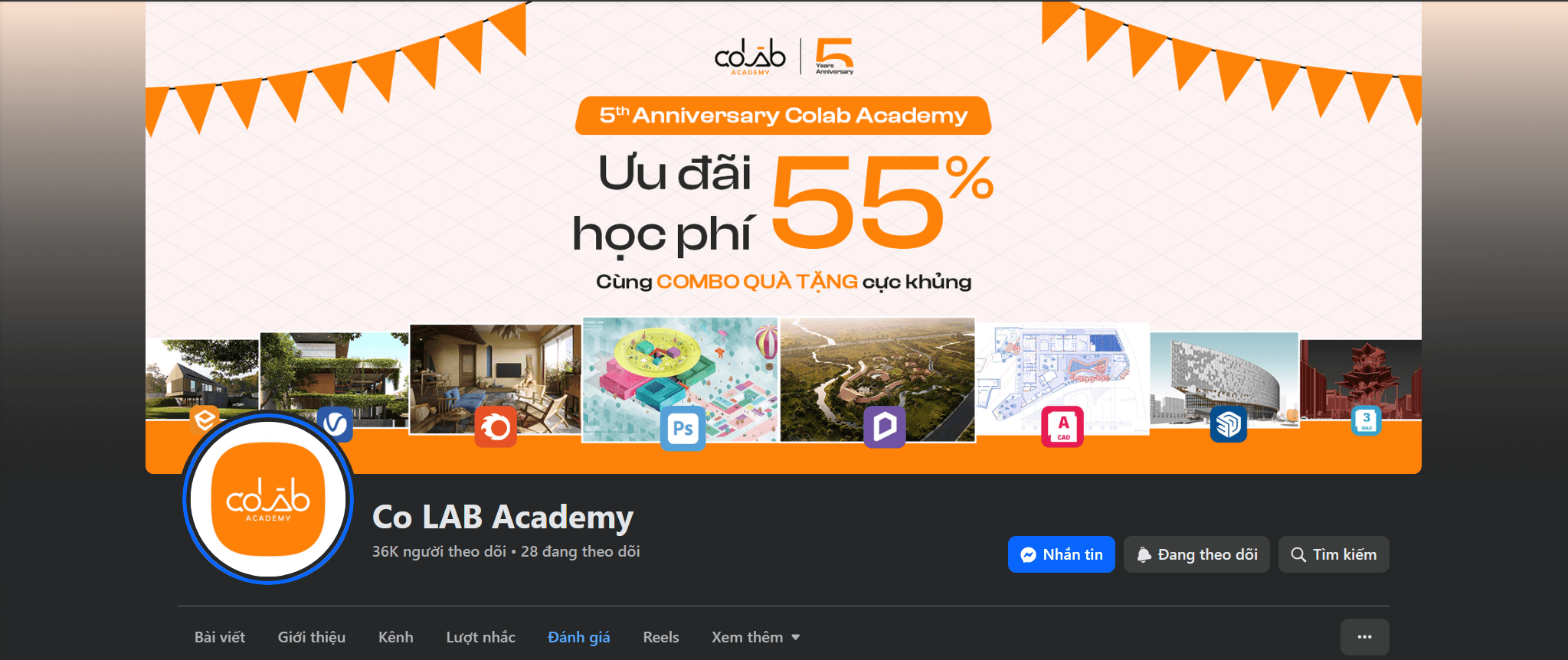 Facebook Page CoLAB Academy